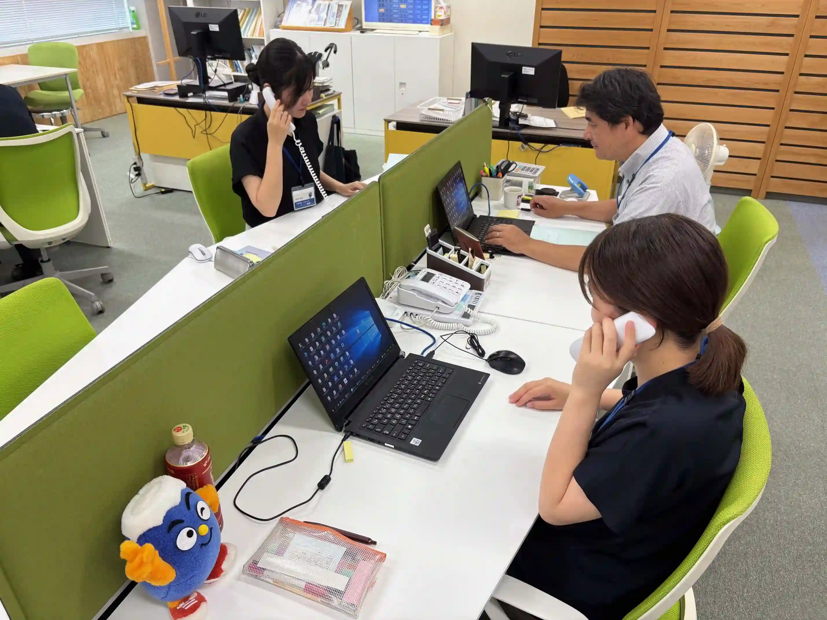 電話記録の作成業務に追われる日々